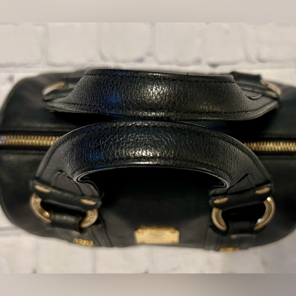 MCM Black Mini Boston Bag - EUC With Dust Bag - Picture 8 of 16